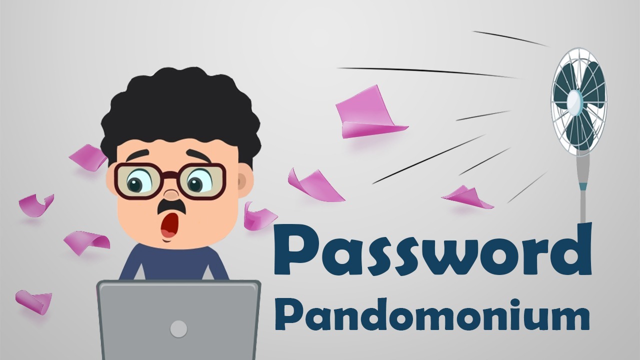 Password Pandemonium displaying the
dangers of weak passwords