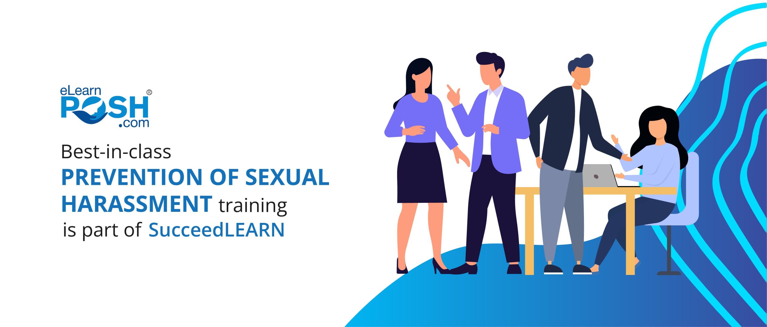 SucceedLEARN 3 The best-in-class sexual harassment prevention training by SucceedLEARN.