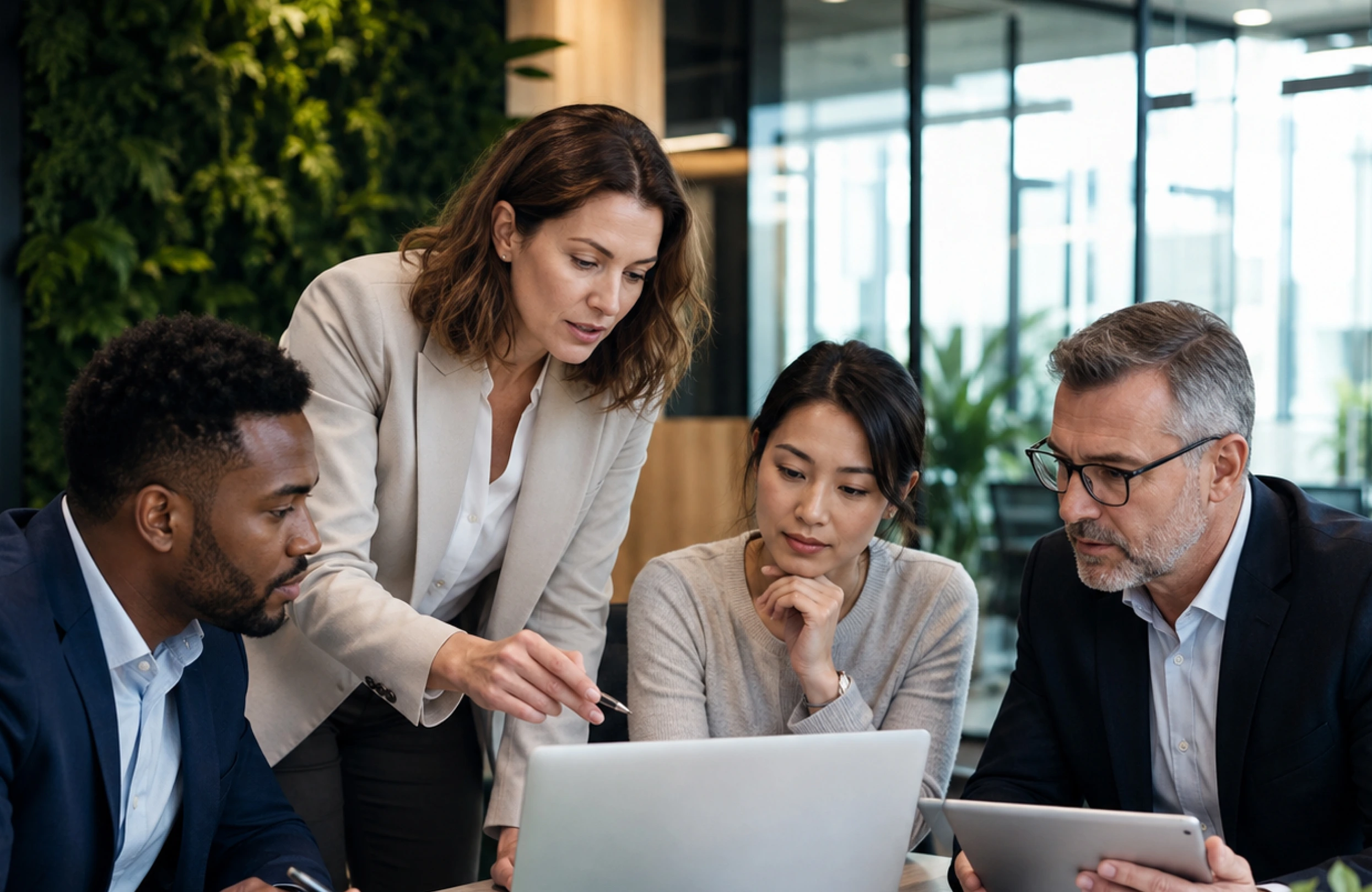 Employees navigating a difficult workplace ethics situation