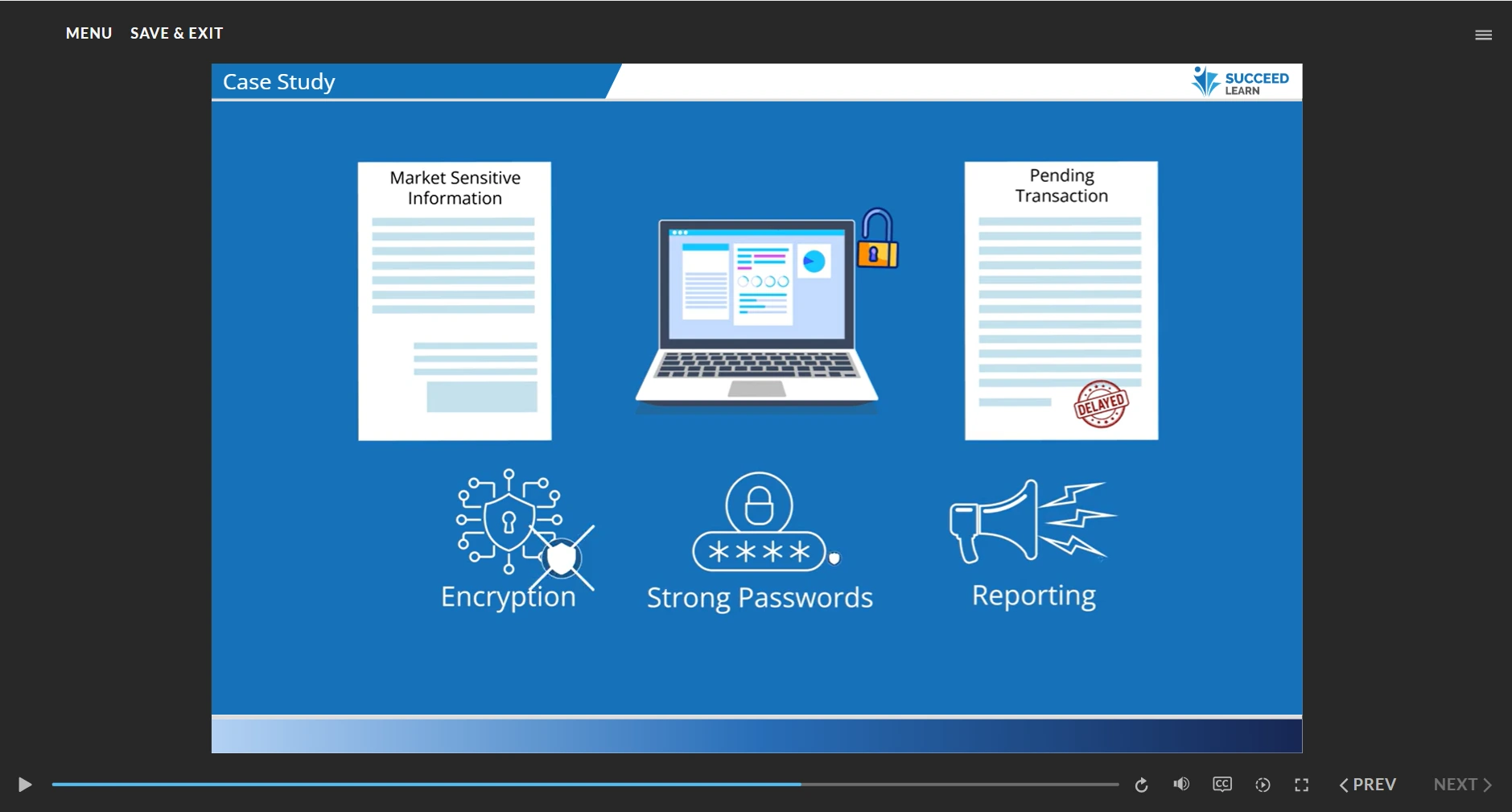 BFSI & PE/VC cybersecurity awareness course screenshot 7
