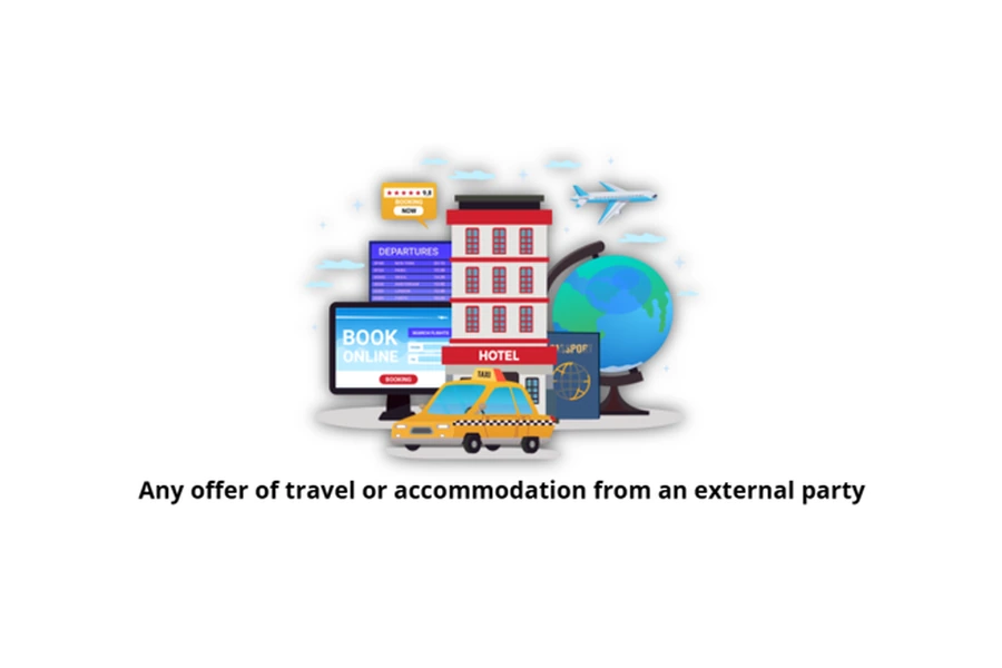 Business travel or accommodation scenario
