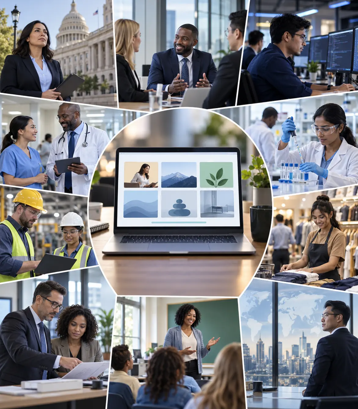 Code of Conduct training adapted across industries including government, business, technology, healthcare, and education