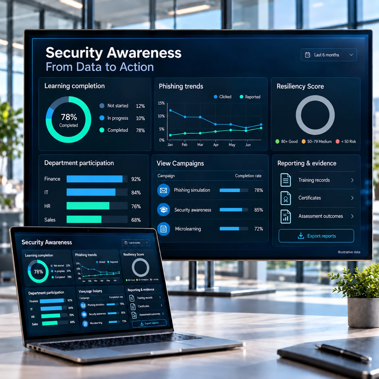 Security Awareness Data to Action