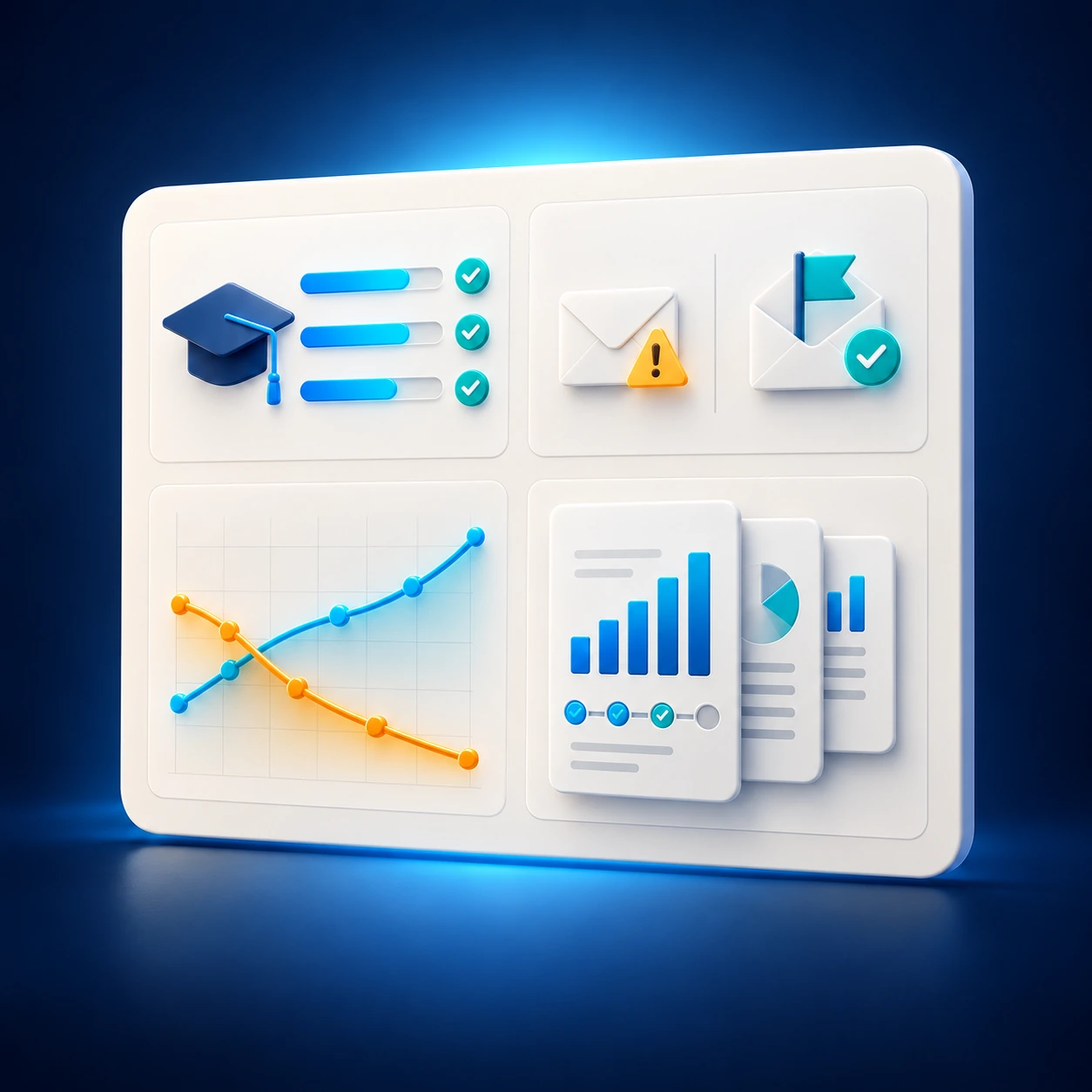 Security awareness analytics & reports dashboard