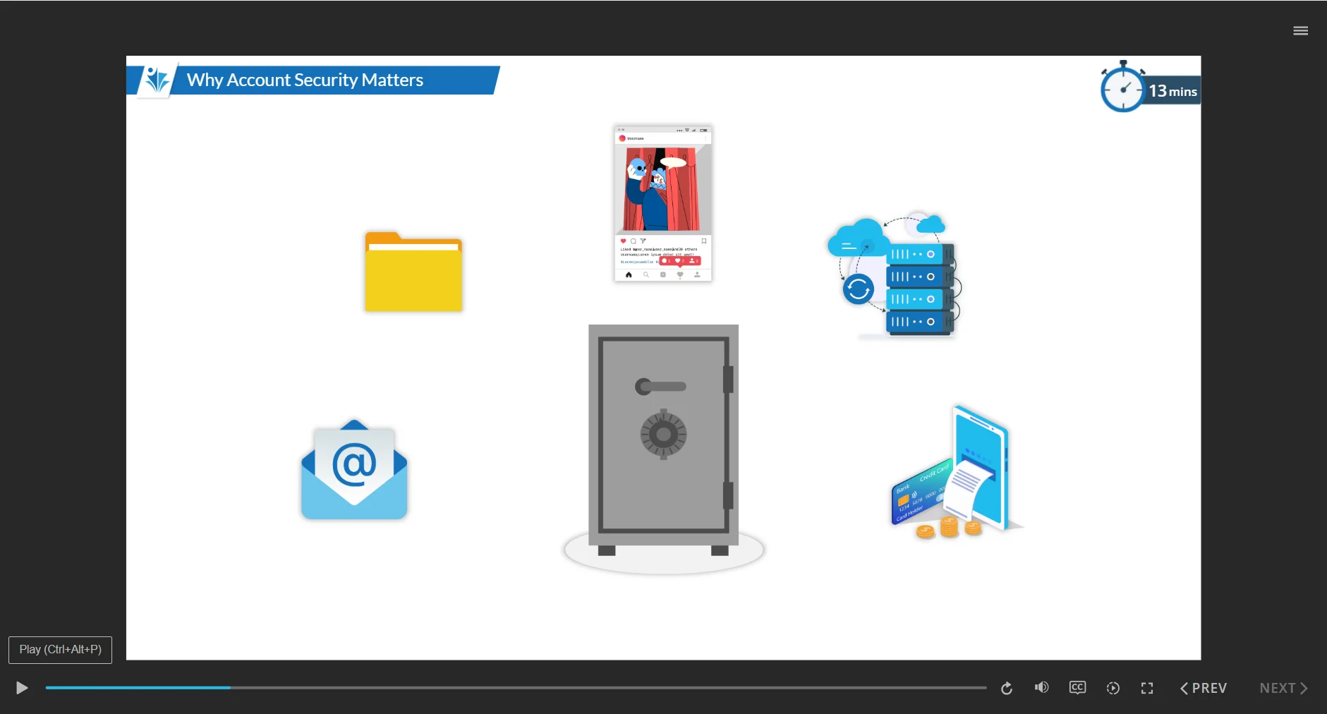 SOC 2 security awareness course screenshot 1