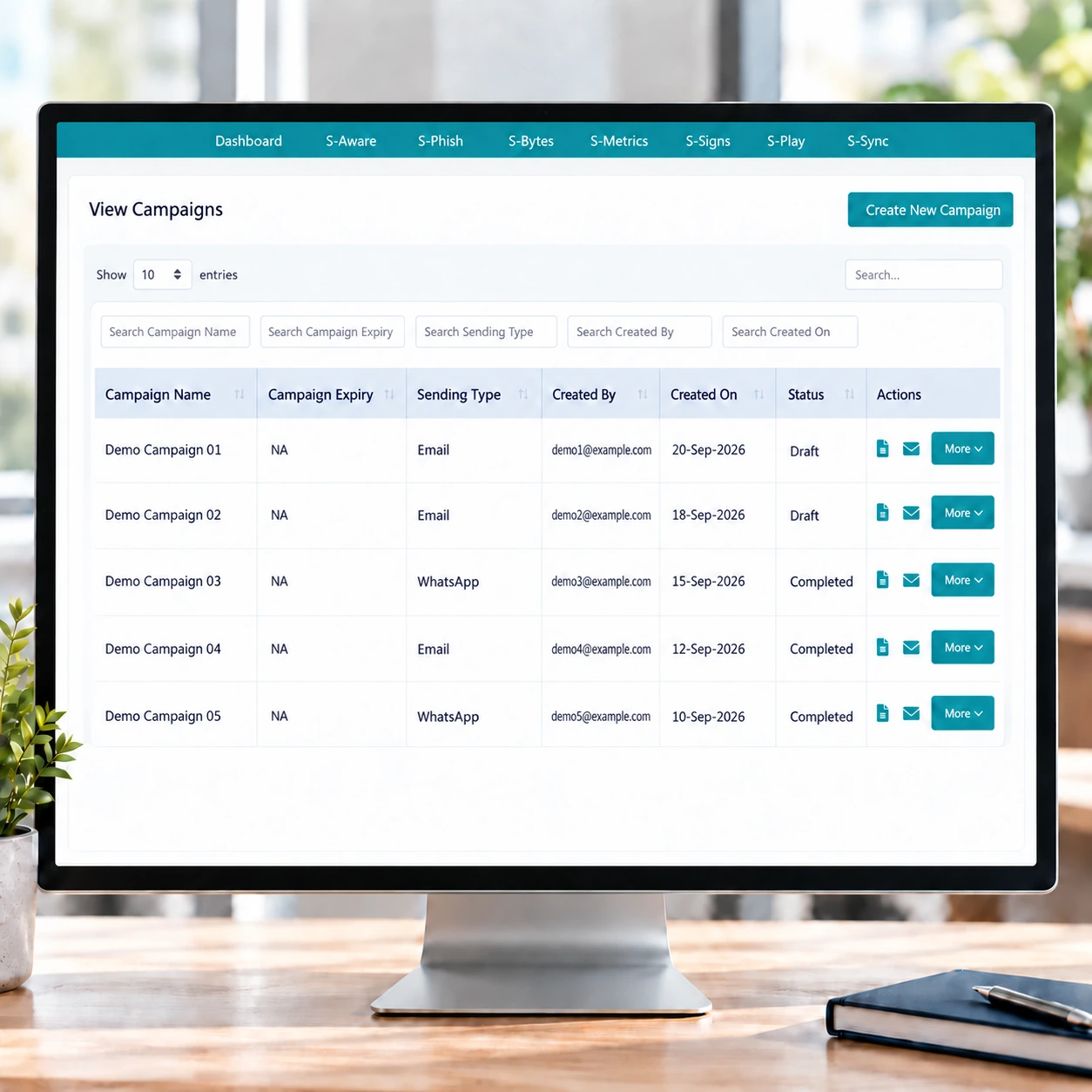 Visibility into gamified eLearning