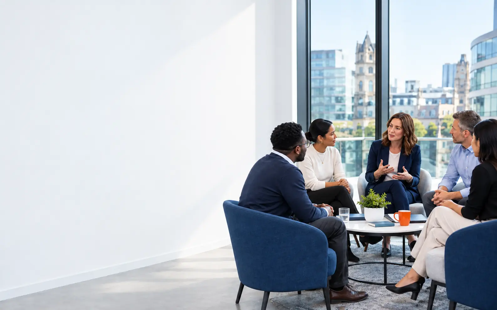 Diverse colleagues collaborating in an inclusive workplace